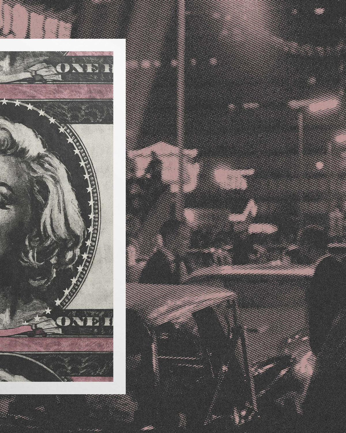 MARILYN MONROE - KEY -  PINK