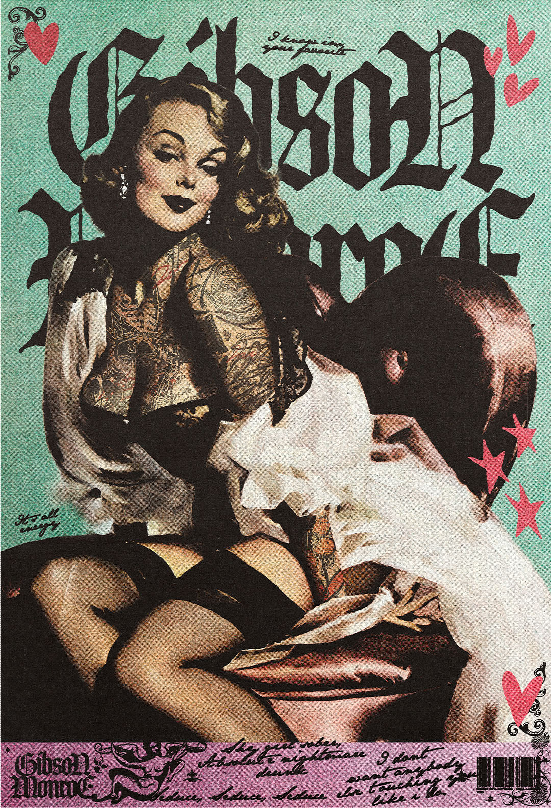 GIBSON MONROE VALENTINES - STANDARD VINTAGE POSTER